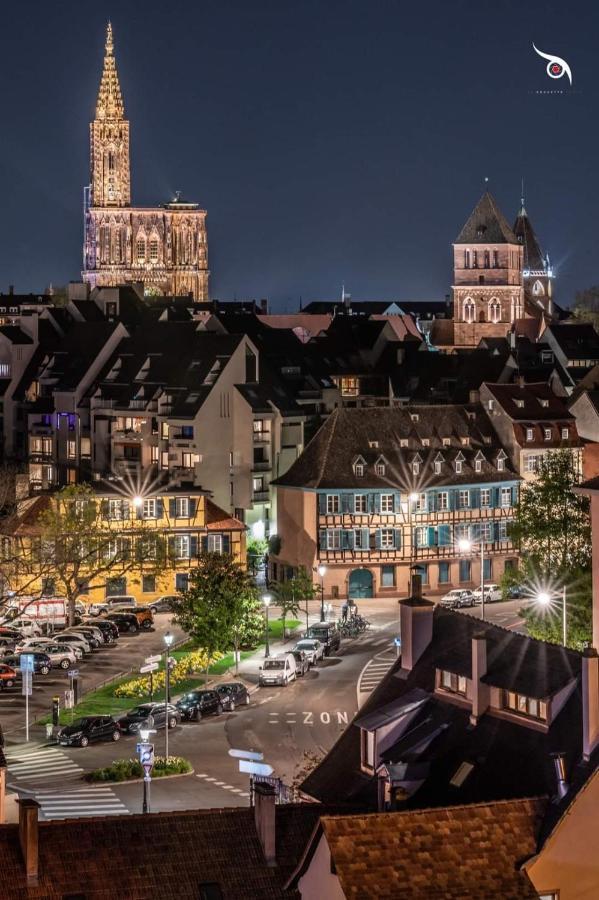 Appartement Bien Placée Et Vue Dégagée A Estrasburgo Exterior foto